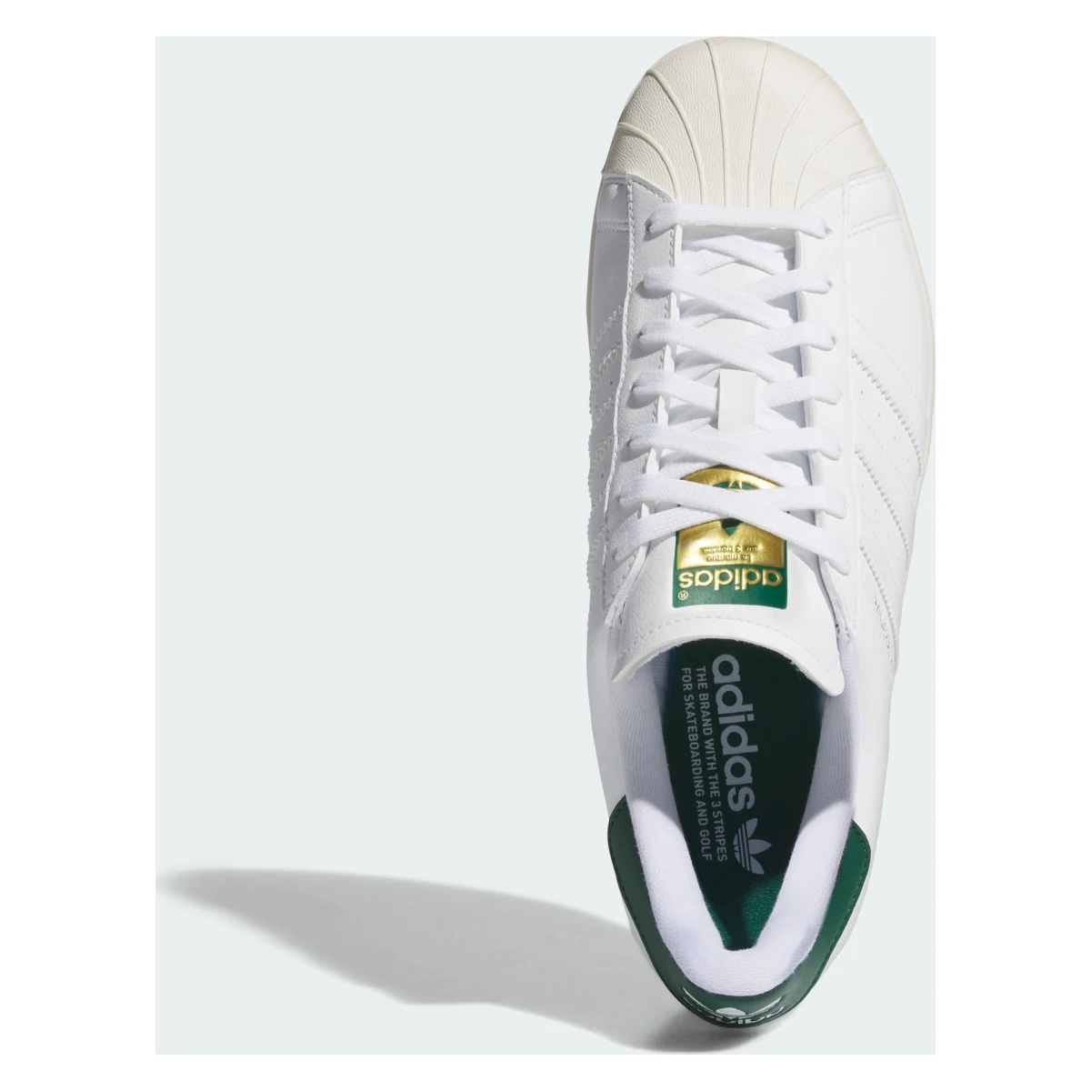 Adidas Superstar Golf Spikeless "Off White / Collegiate Green"