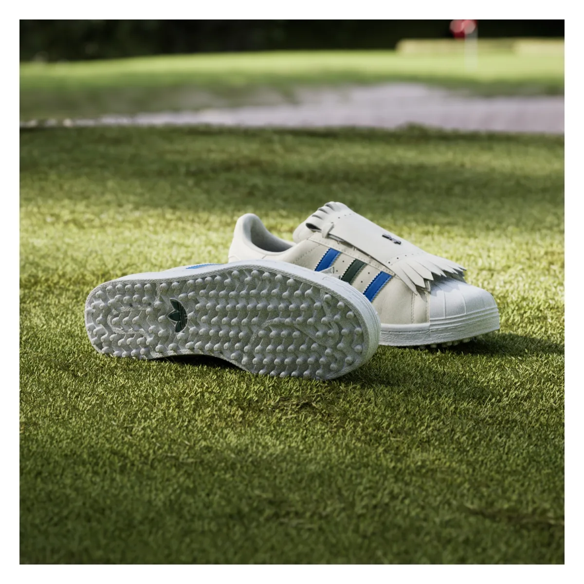 Adidas Superstar Rolling Links Spikeless Golfschoenen "Chalk White"