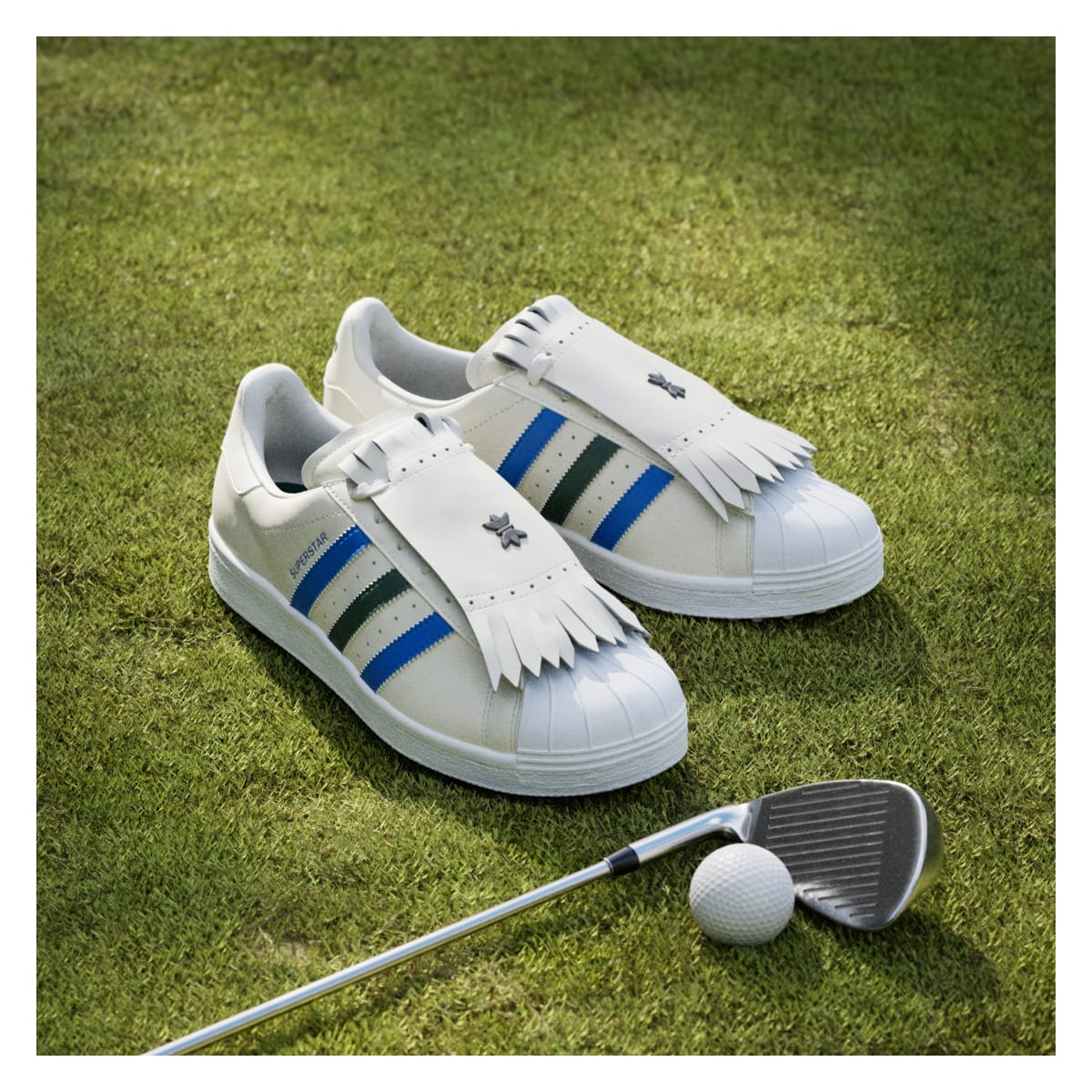 Adidas Superstar Rolling Links Spikeless Golfschoenen "Chalk White"