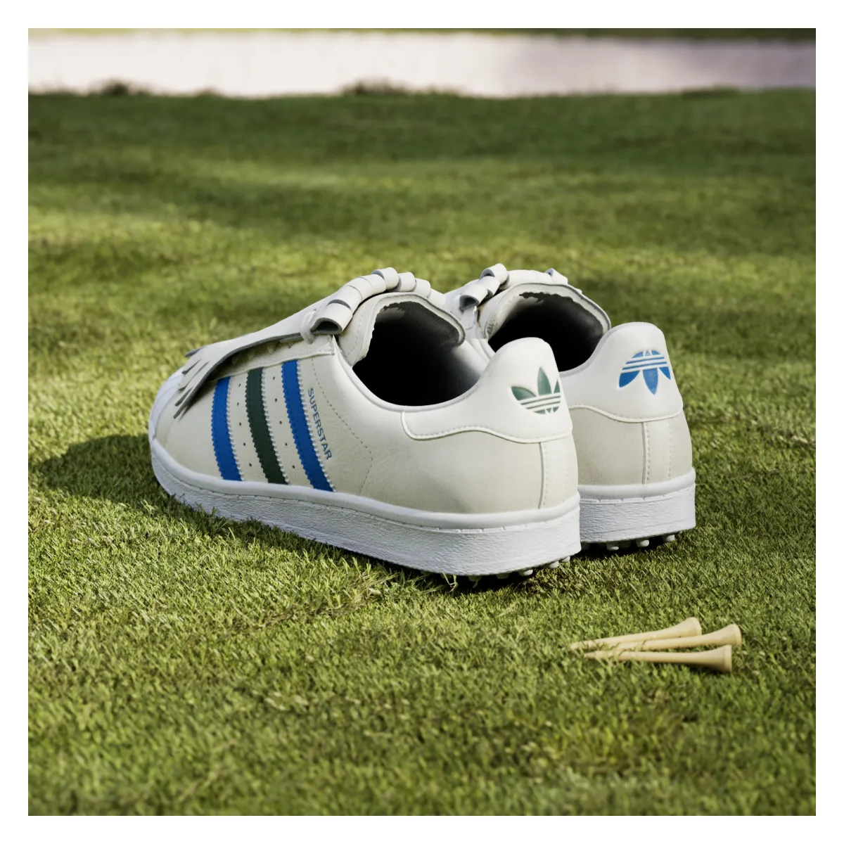 Adidas Superstar Rolling Links Spikeless Golfschoenen "Chalk White"