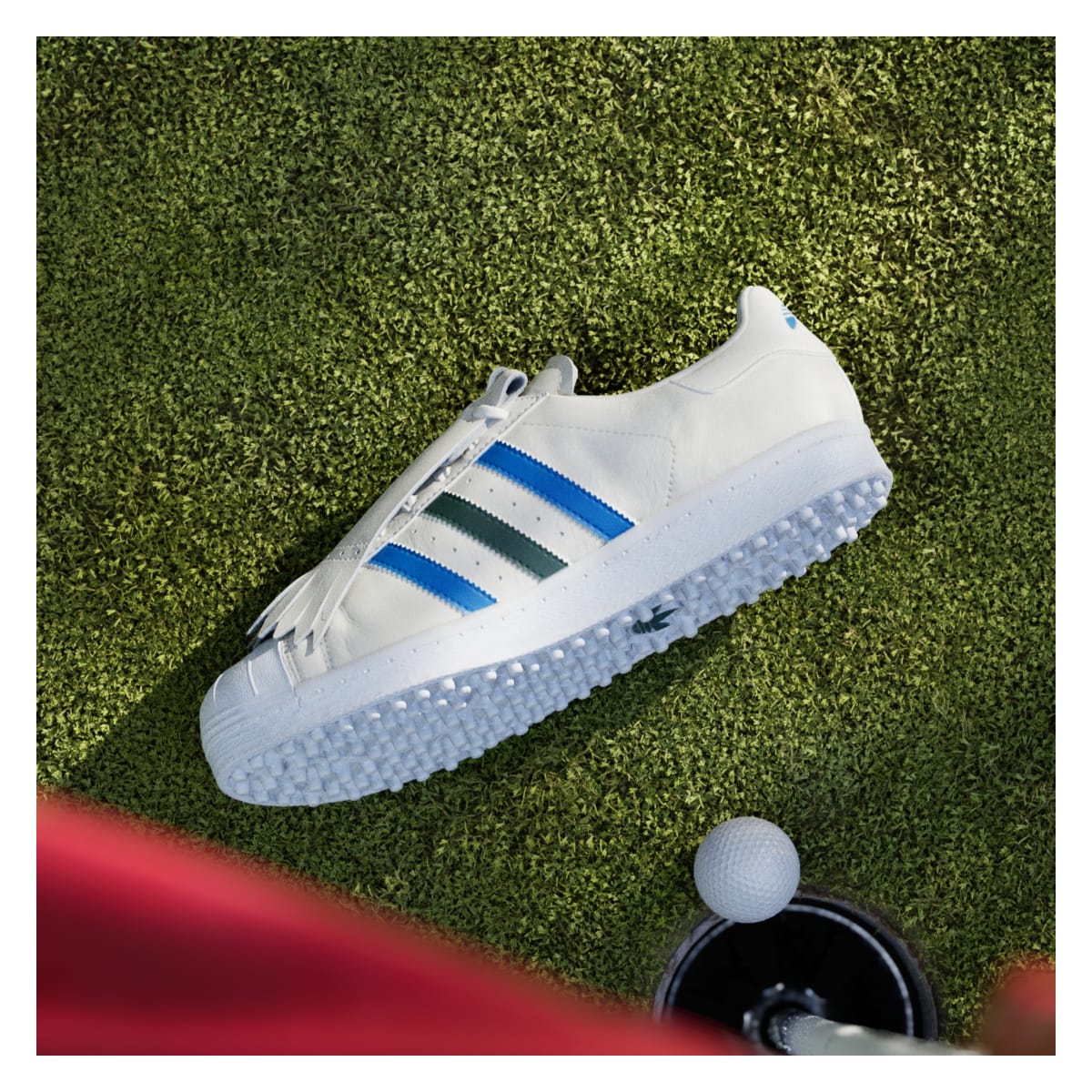 Adidas Superstar Rolling Links Spikeless Golfschoenen "Chalk White"