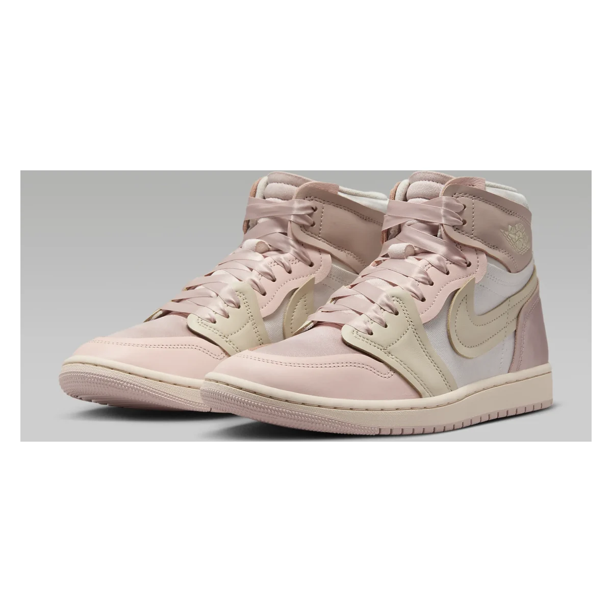 Air Jordan 1 High Method of Make Wmns "Pink Oxford"