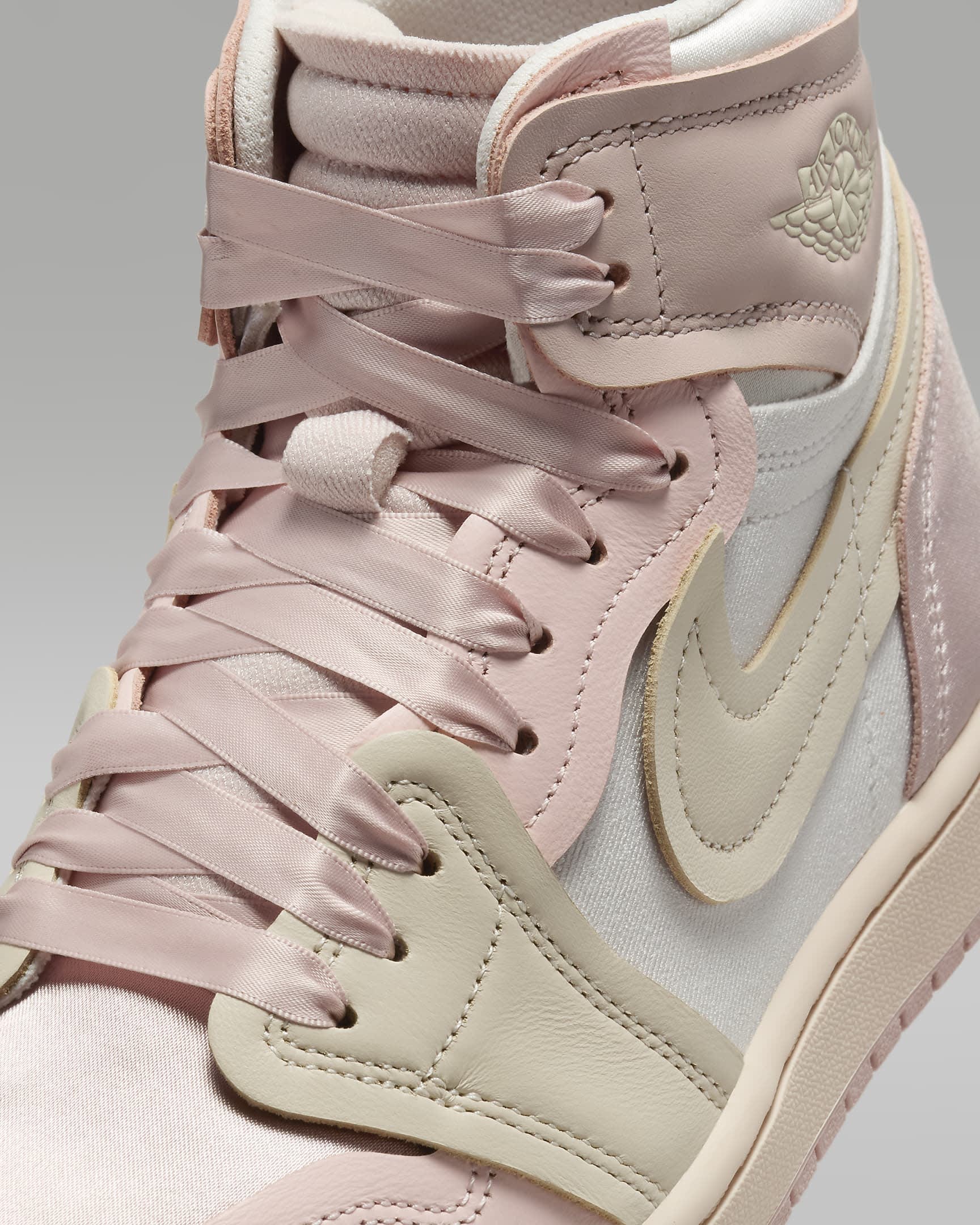 Air Jordan 1 High Method of Make Wmns "Pink Oxford"