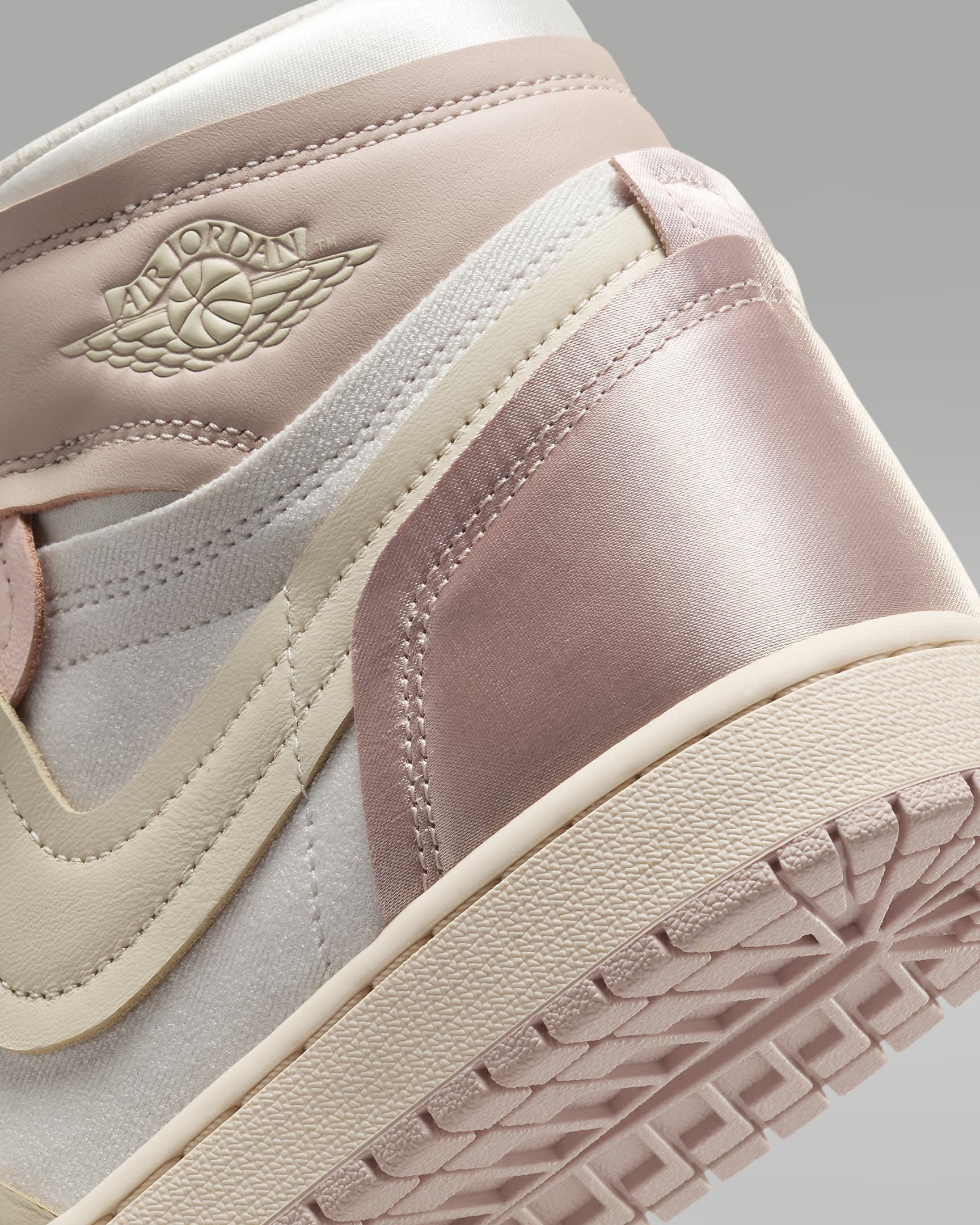 Air Jordan 1 High Method of Make Wmns "Pink Oxford"