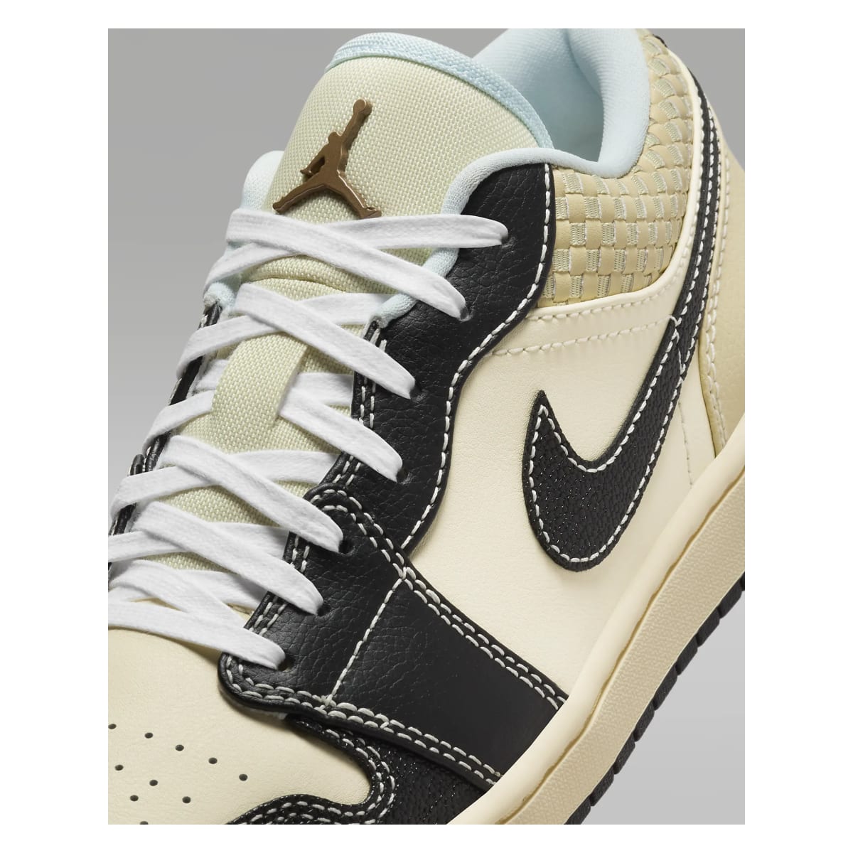 Air Jordan 1 Low SE "“Coconut Milk Black Muslin”
