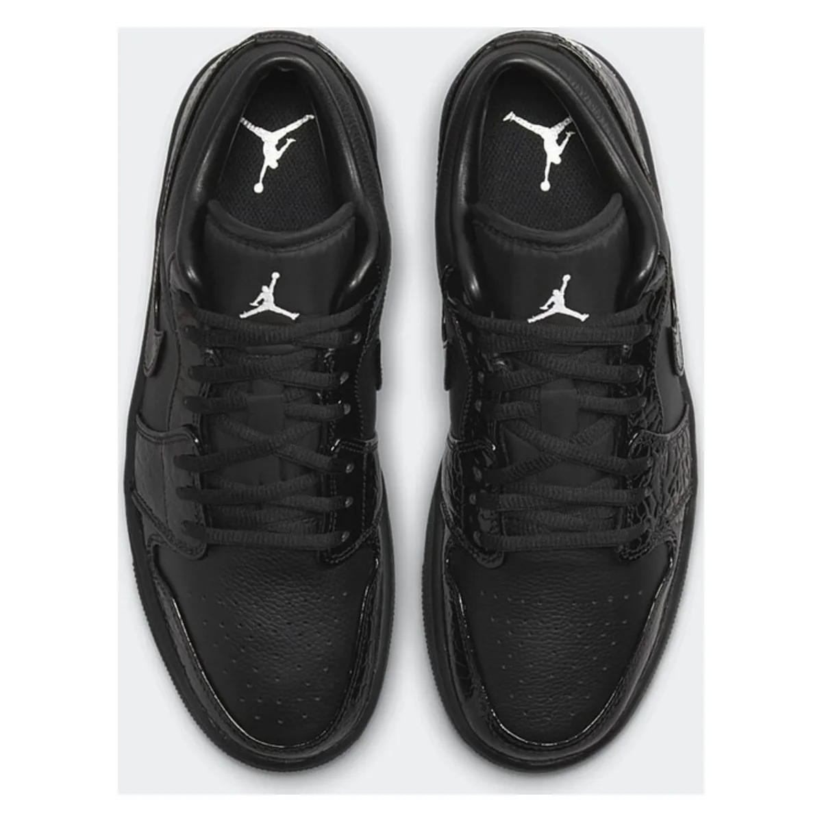 Air Jordan 1 Low Wmns "Black Croc"