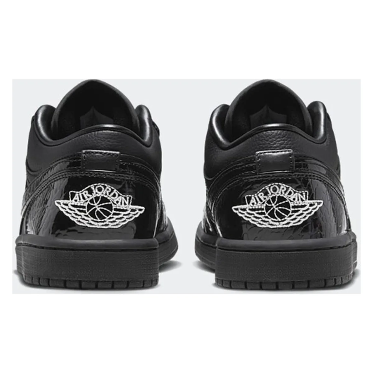 Air Jordan 1 Low Wmns "Black Croc"