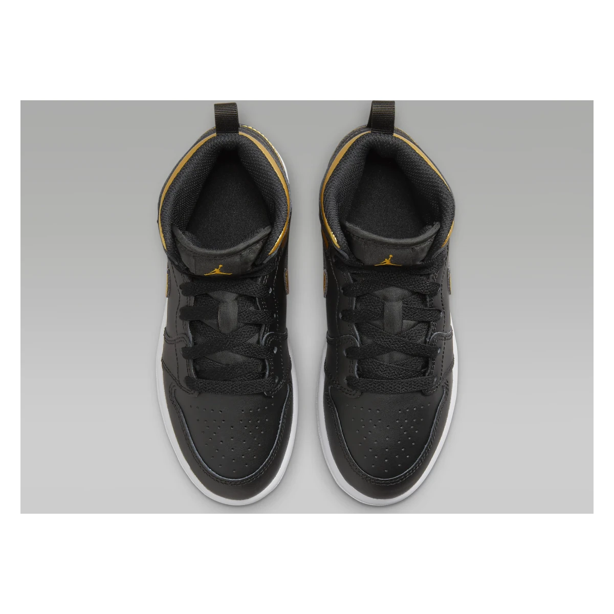 Air Jordan 1 Mid PS "Black Metallic Gold"