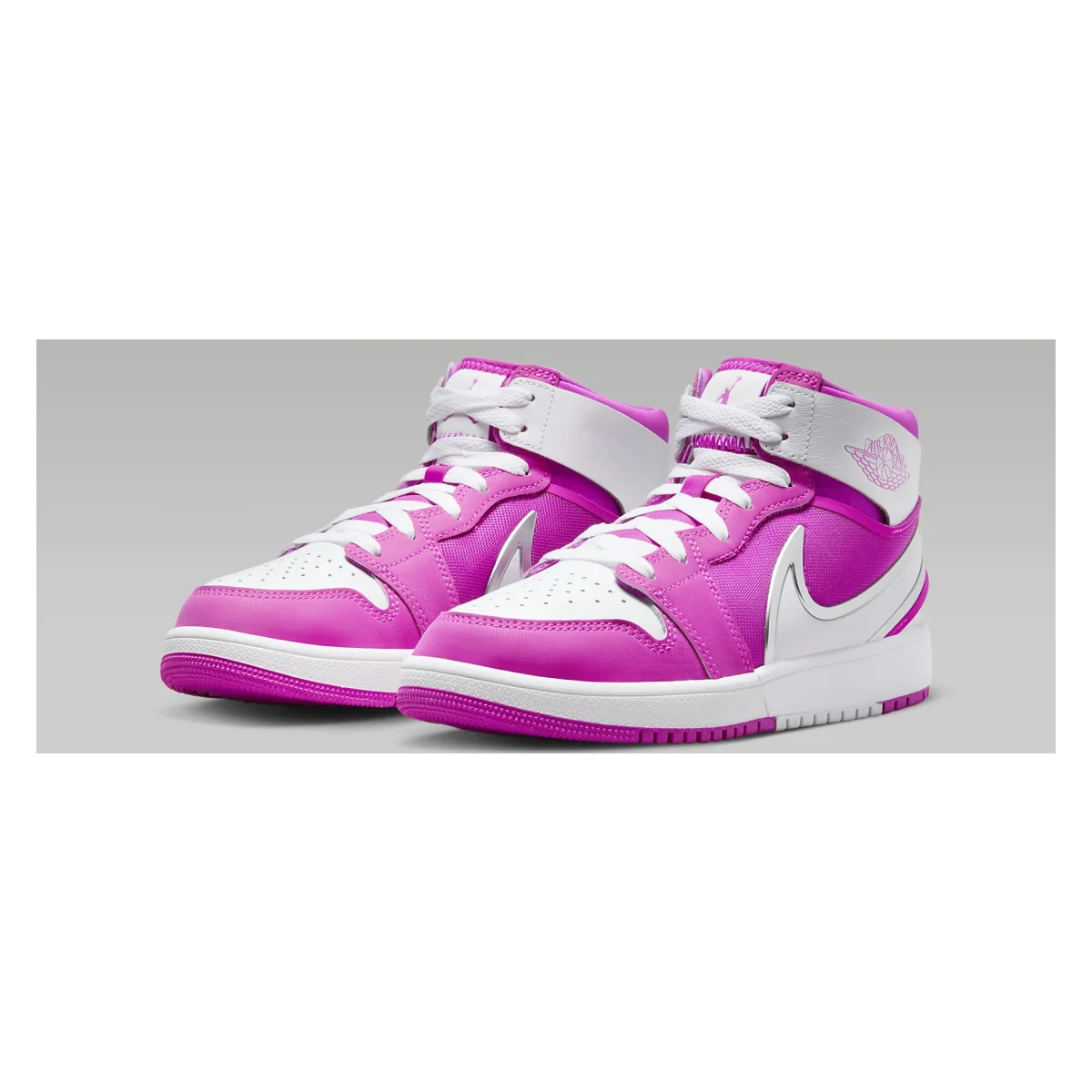 Air Jordan 1 Mid RM EasyOn GS "Fire Pink"