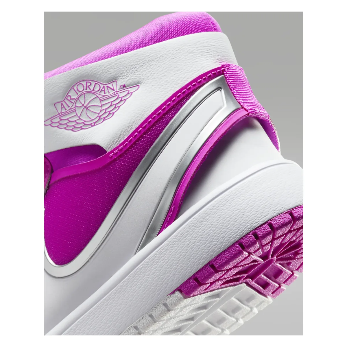 Air Jordan 1 Mid RM EasyOn GS "Fire Pink"