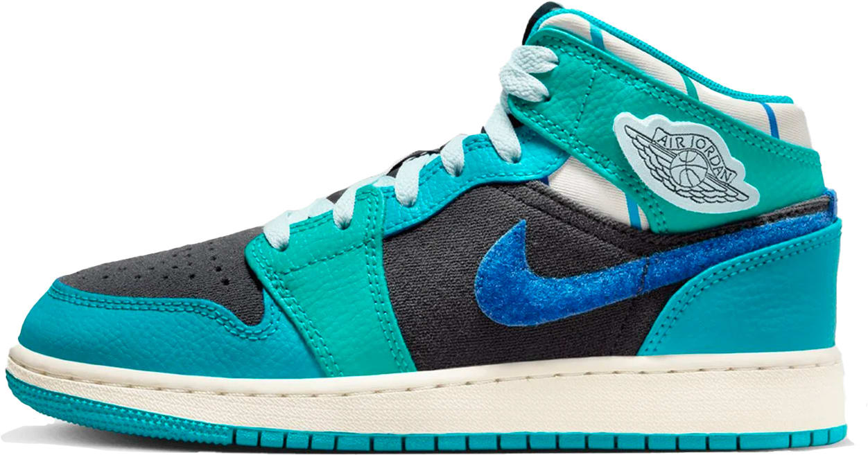 Air Jordan 1 Mid SS GS "Glacier Blue"