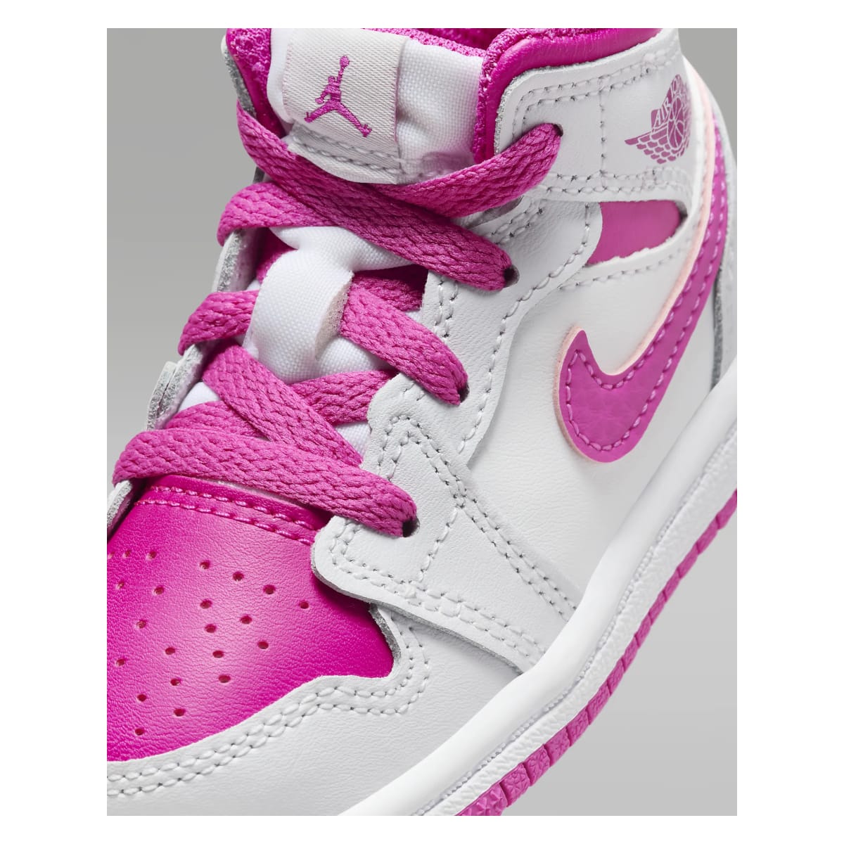 Air Jordan 1 Mid TD "Fire Pink"