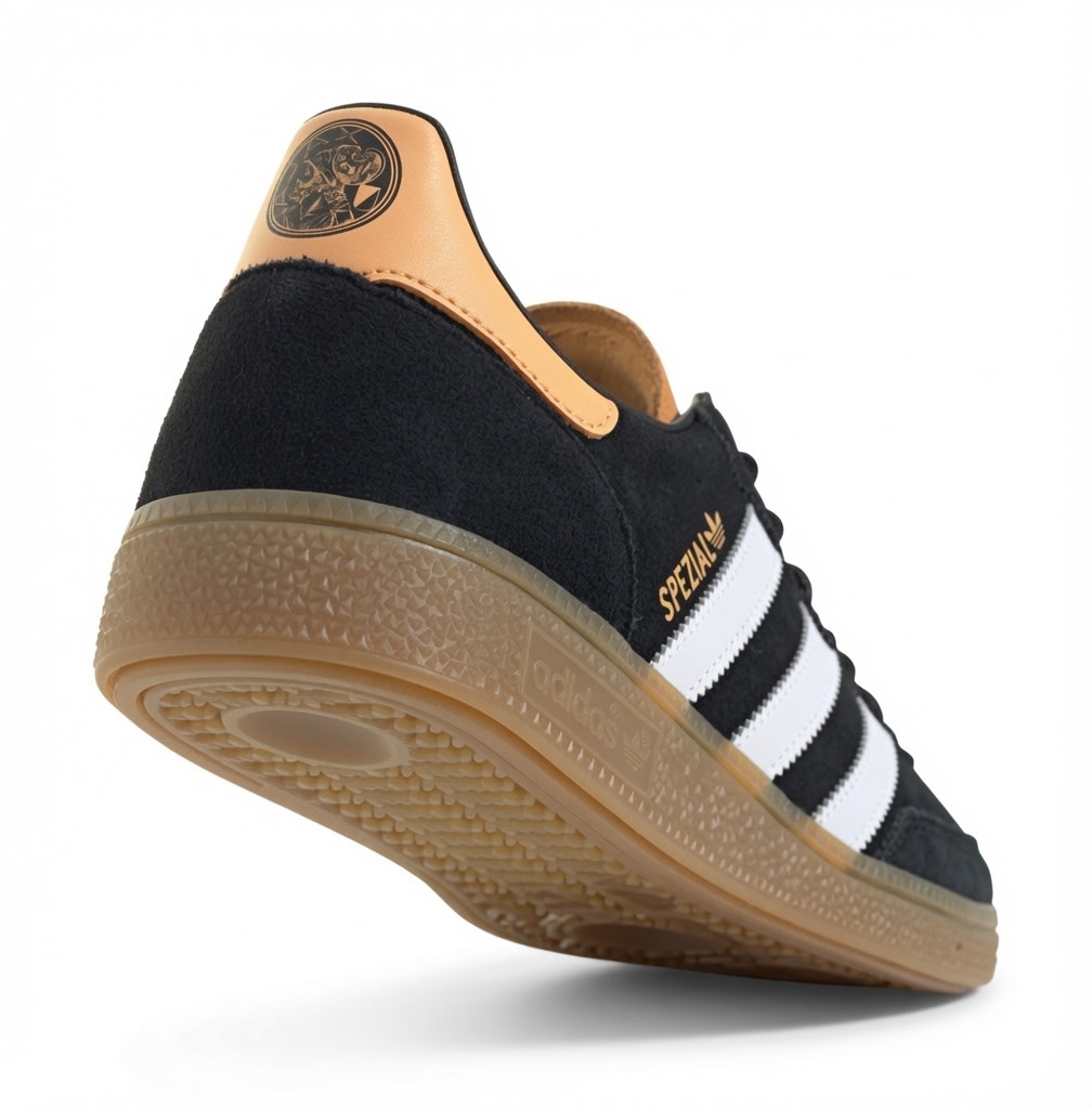 Ajax x Adidas Handball Spezial "Black Orange"