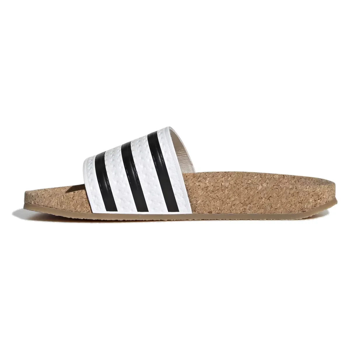 adidas Adilette Slides Cork White Black (Women's)