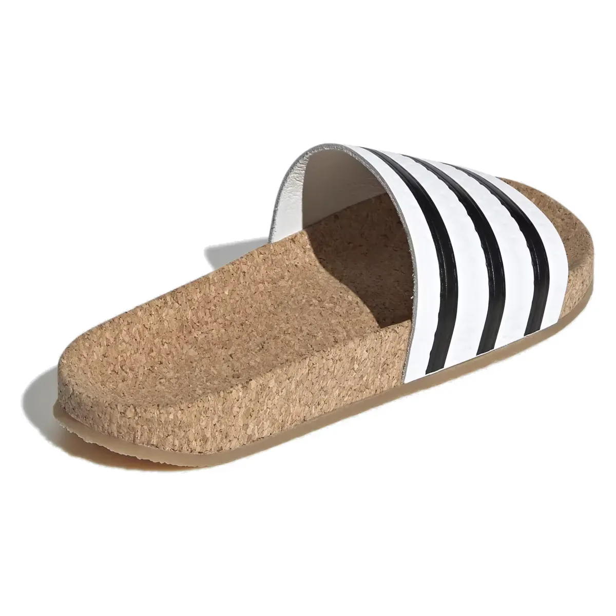 adidas Adilette Slides Cork White Black (Women's)