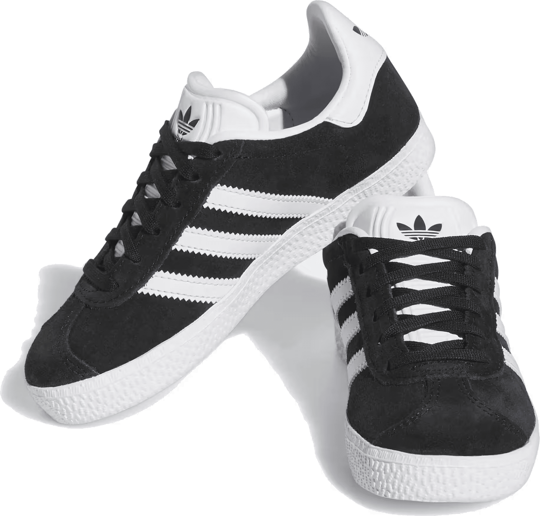 adidas Gazelle Core Black Cloud White Gold Metallic (PS)