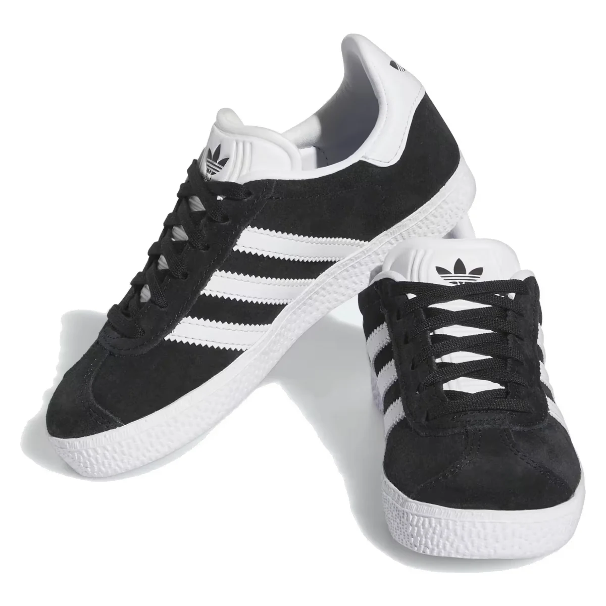 adidas Gazelle Core Black Cloud White Gold Metallic (PS)
