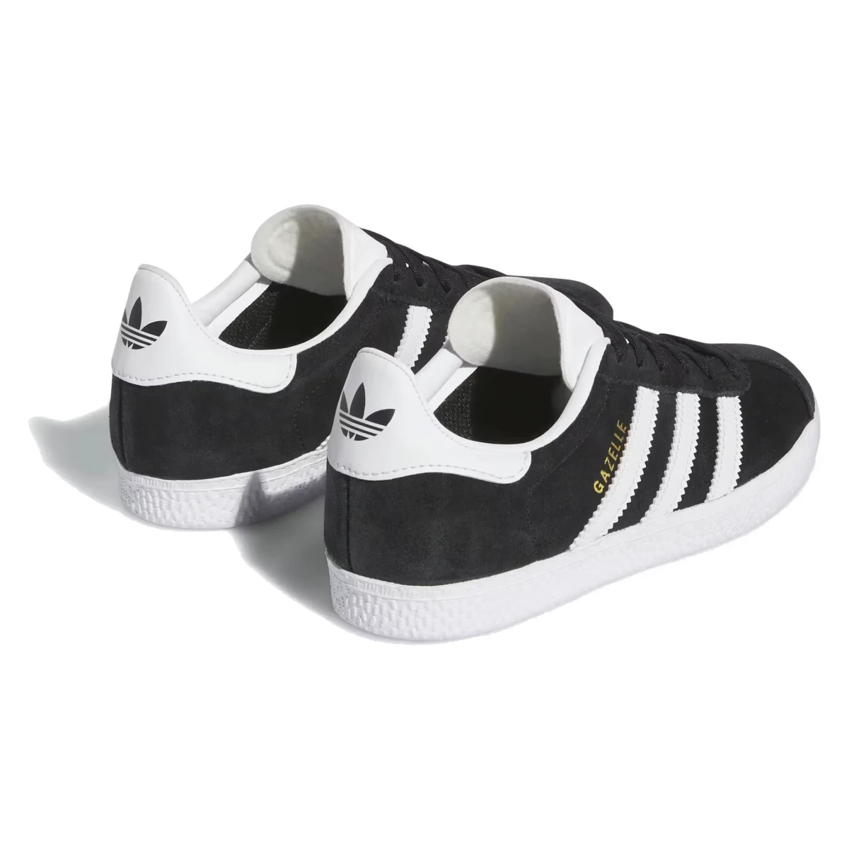 adidas Gazelle Core Black Cloud White Gold Metallic (PS)