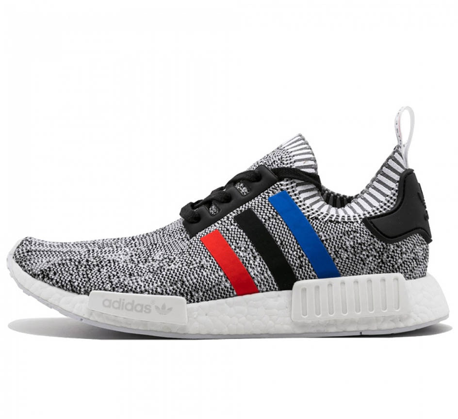 adidas NMD R1 Tri Color Stripes White