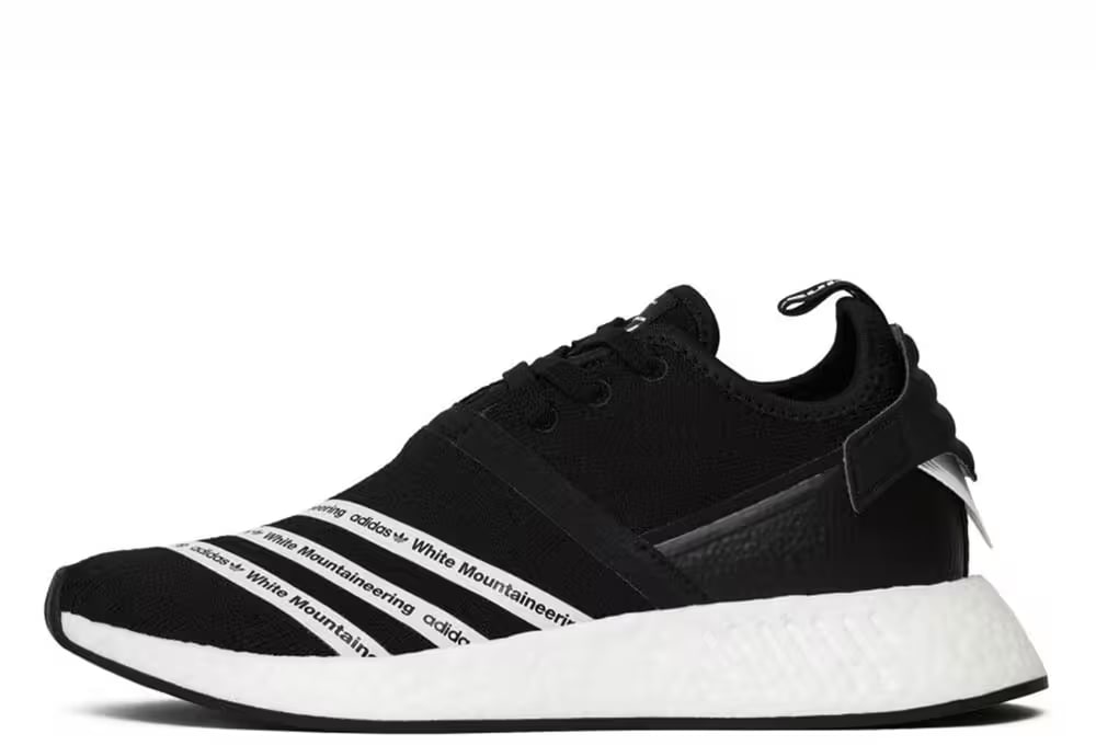 adidas NMD R2 White Mountaineering Black