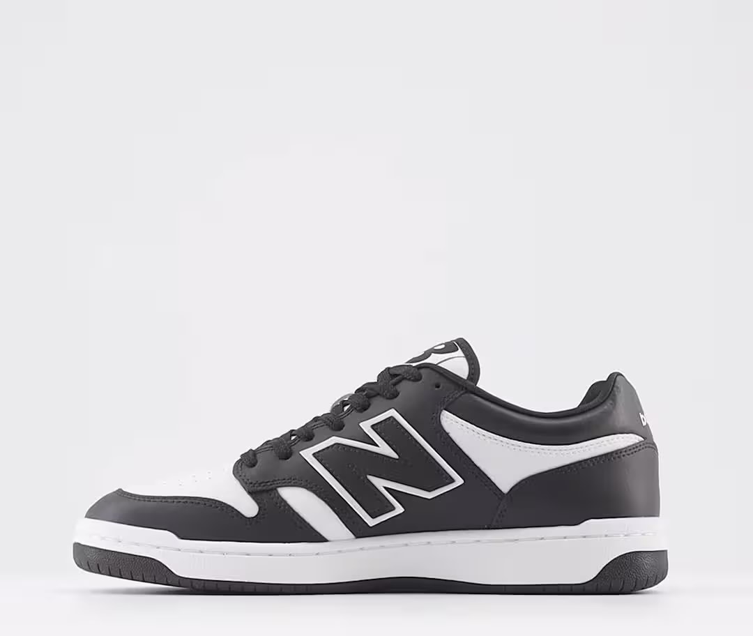 New Balance 480 Black White