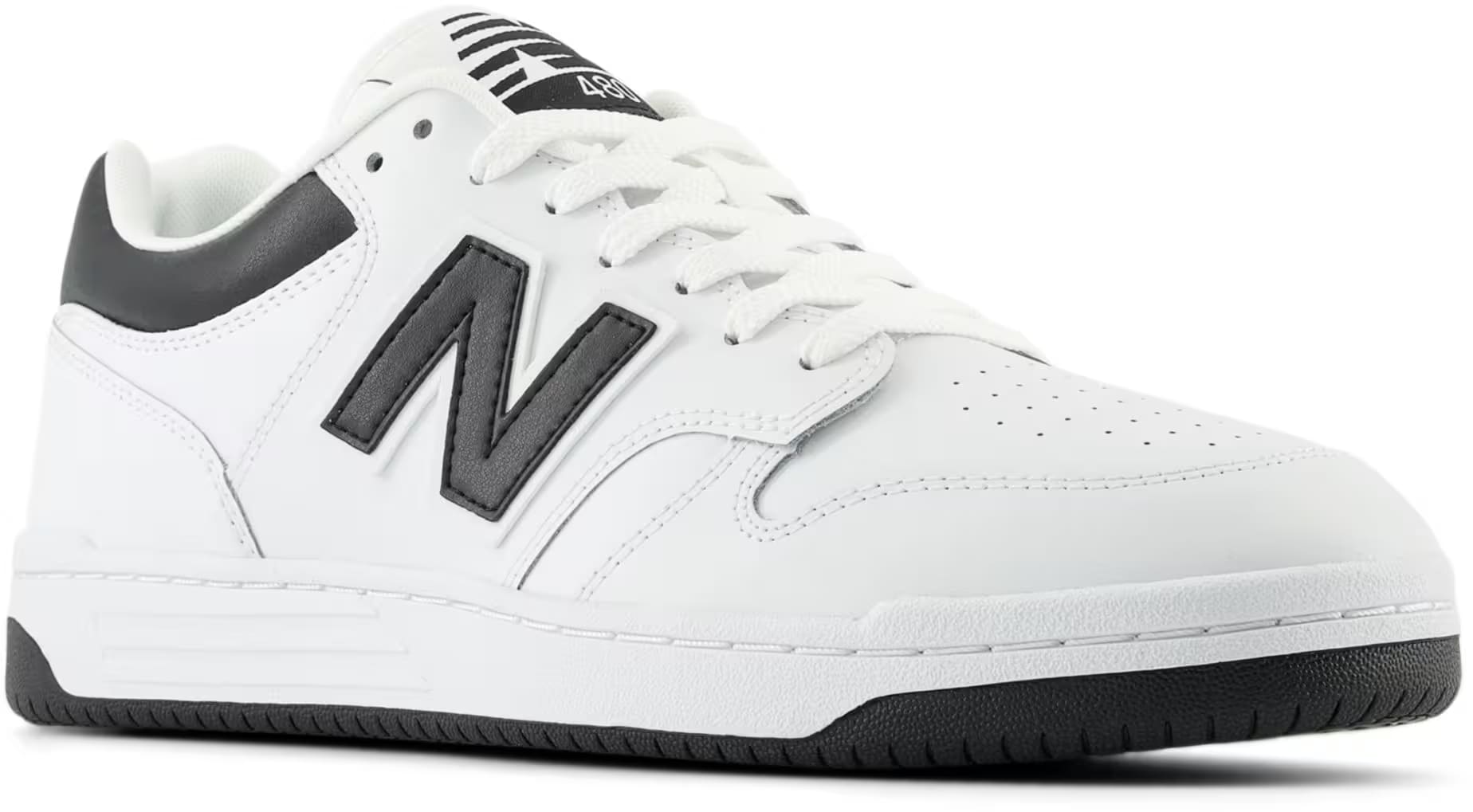 New Balance 480 White Black
