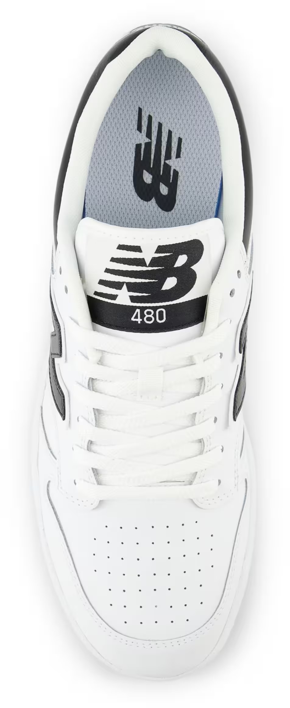 New Balance 480 White Black