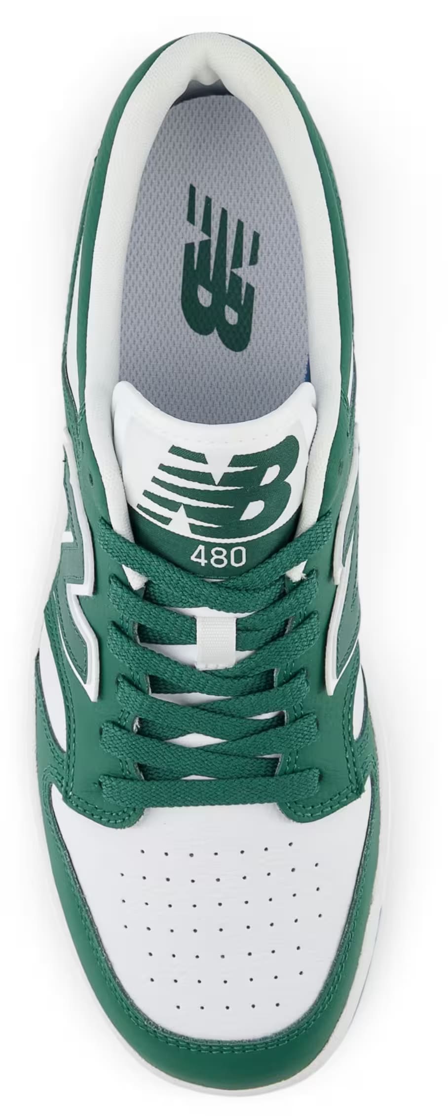 New Balance 480 Team Forest Green White