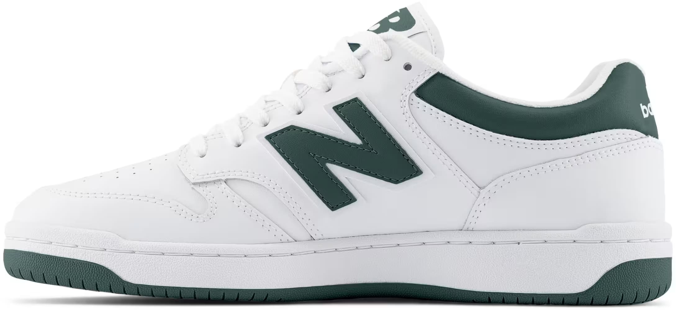 New Balance 480 White Nightwatch Green