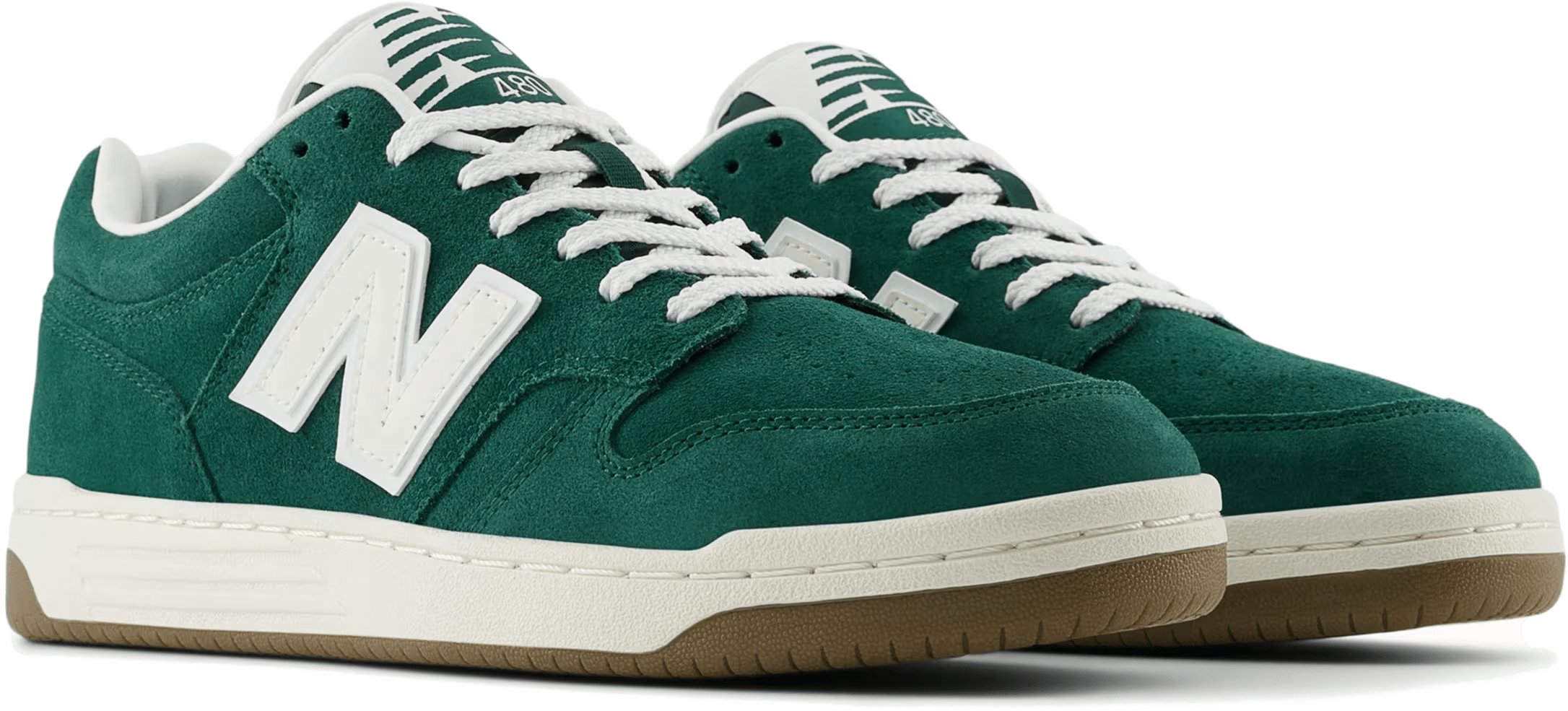 New Balance 480 Nightwatch Green Sea Salt White