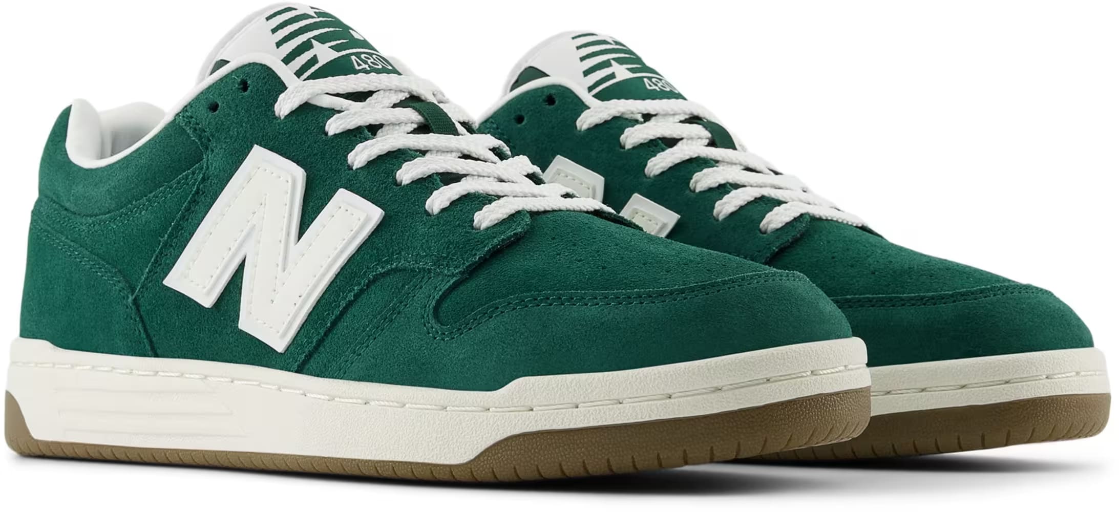 New Balance 480 Nightwatch Green Sea Salt White