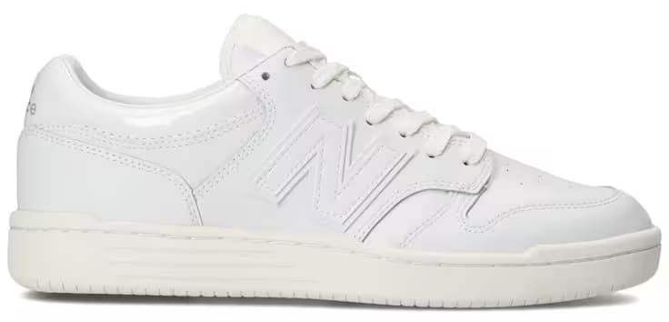 New Balance 480 White Triple White