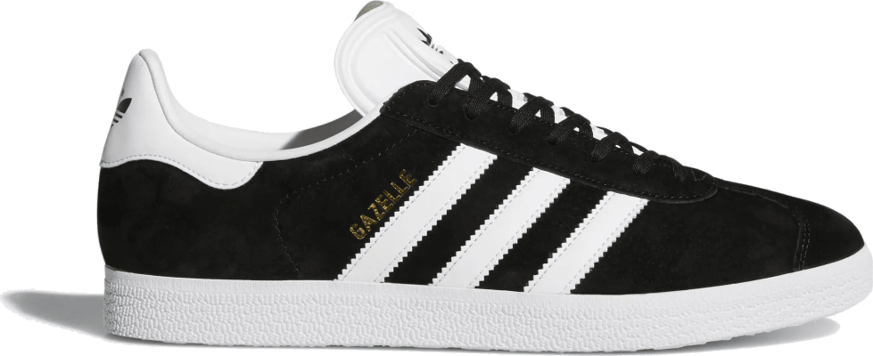 adidas Gazelle Core Black Cloud White Gold BB5476 Sneaker Squad