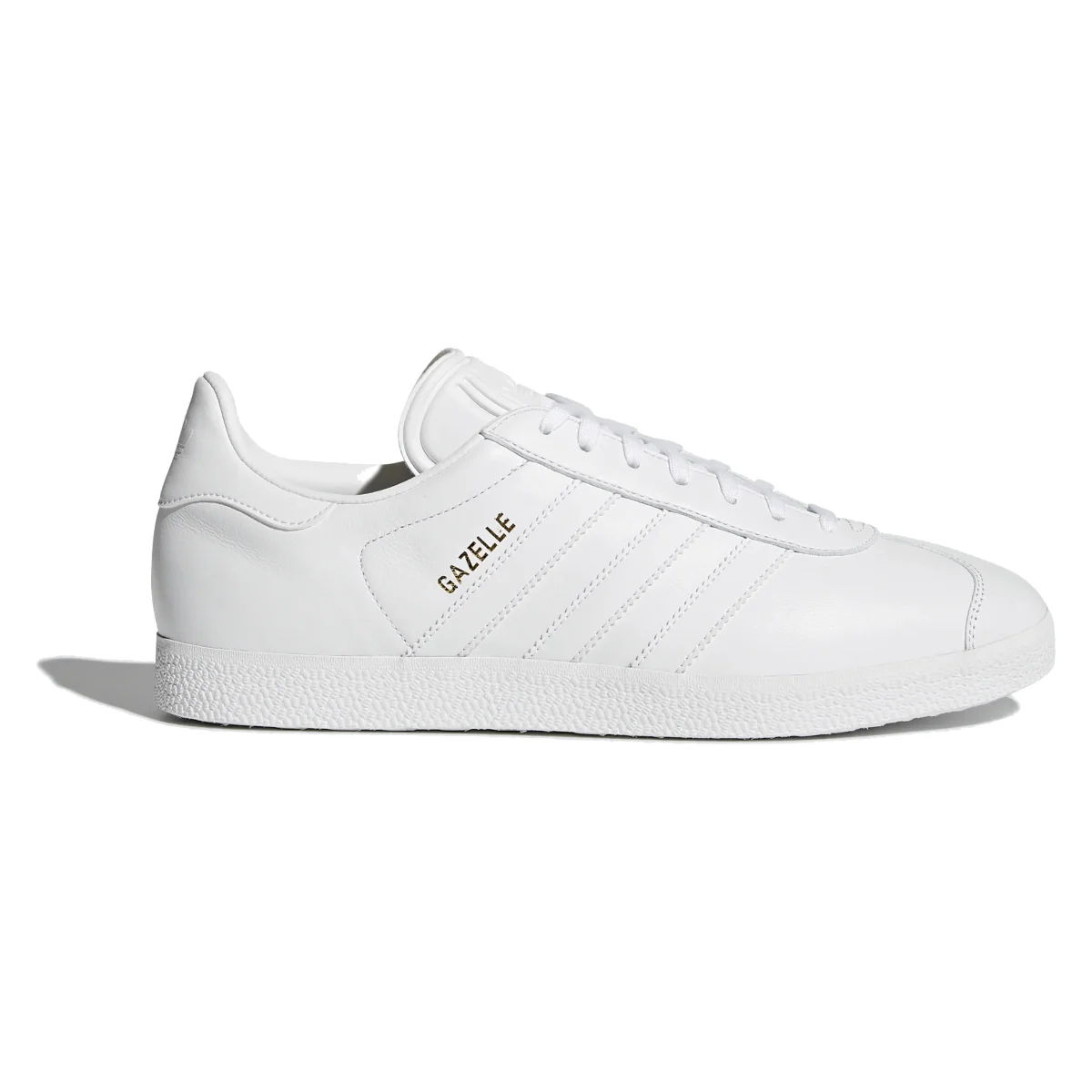 Adidas Gazelle "Cloud White / Gold Metallic"