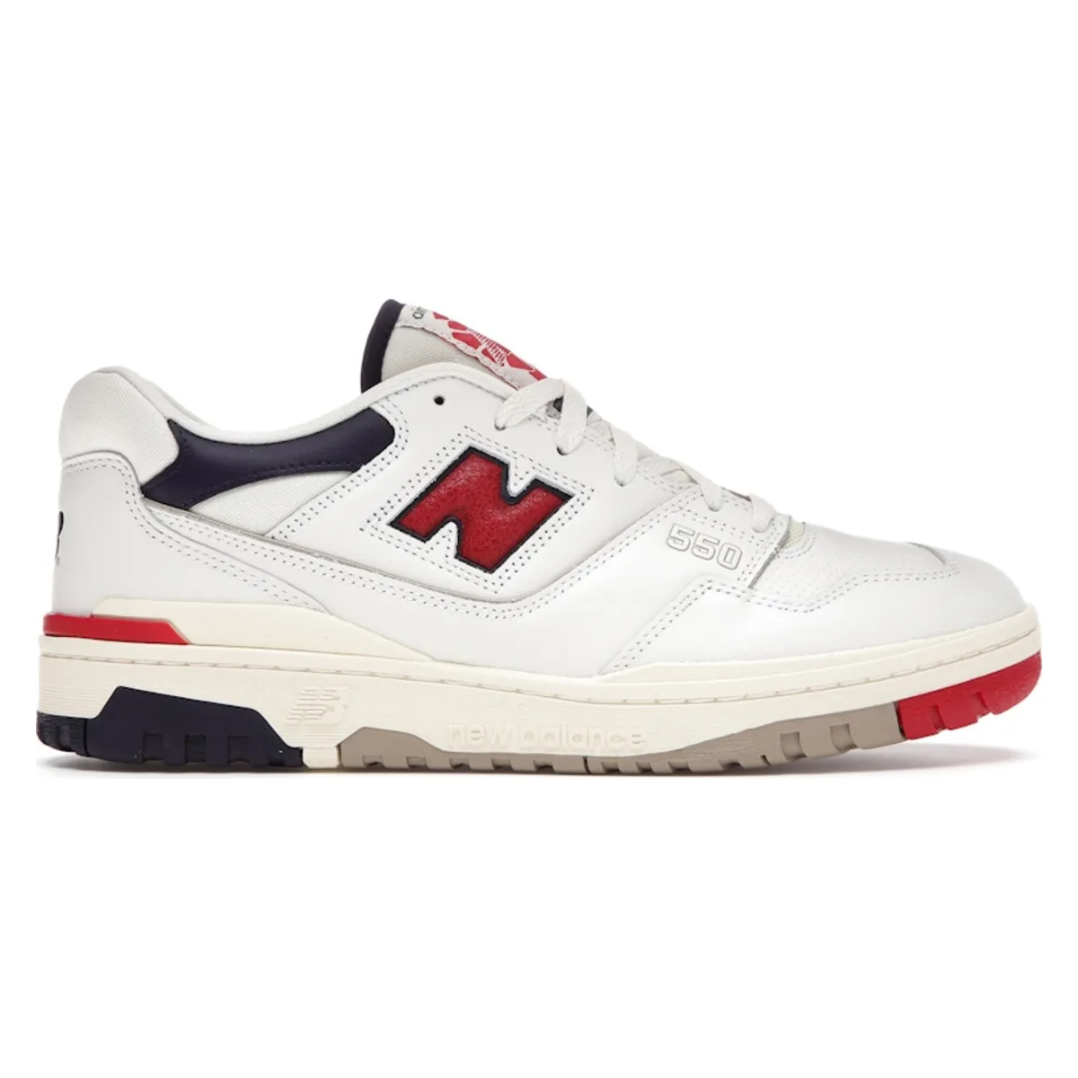 New Balance 550 Aime Leon Dore White Navy Red