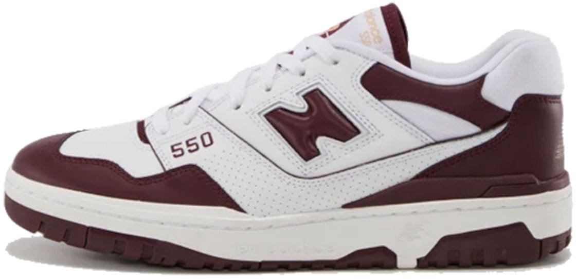 New Balance 550 White Burgundy