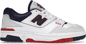 New Balance 550 Premium White Navy Red