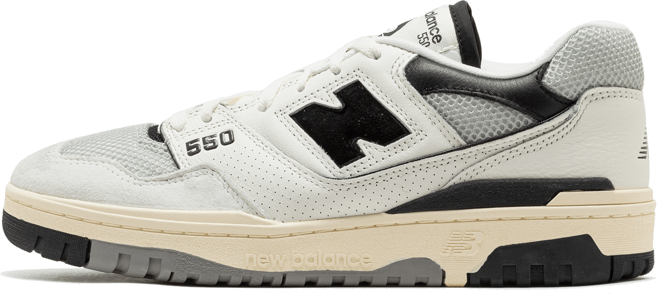 New Balance 550 Sea Salt Pack Black