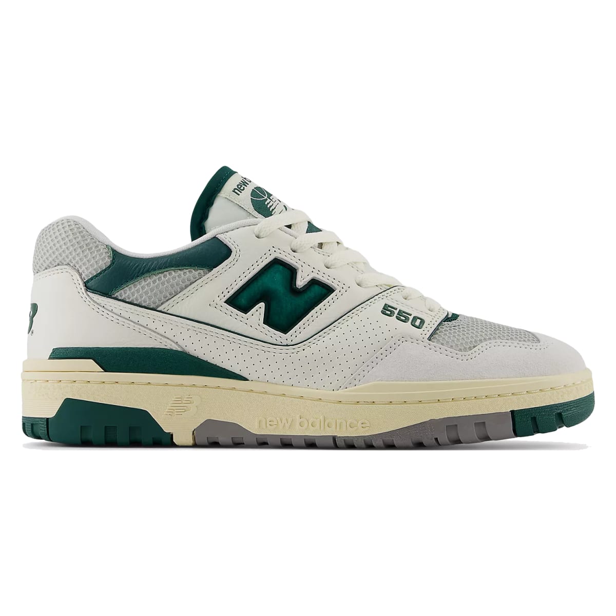 New Balance 550 "Sea Salt / Marsh Green"