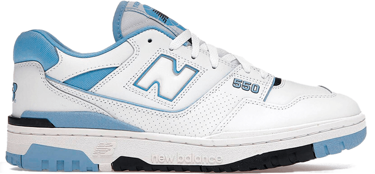 new balance carolina blue 550