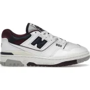 New Balance 550 White Navy NB Burgundy