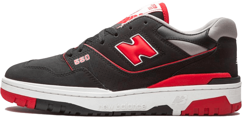 New Balance 550 Black Red