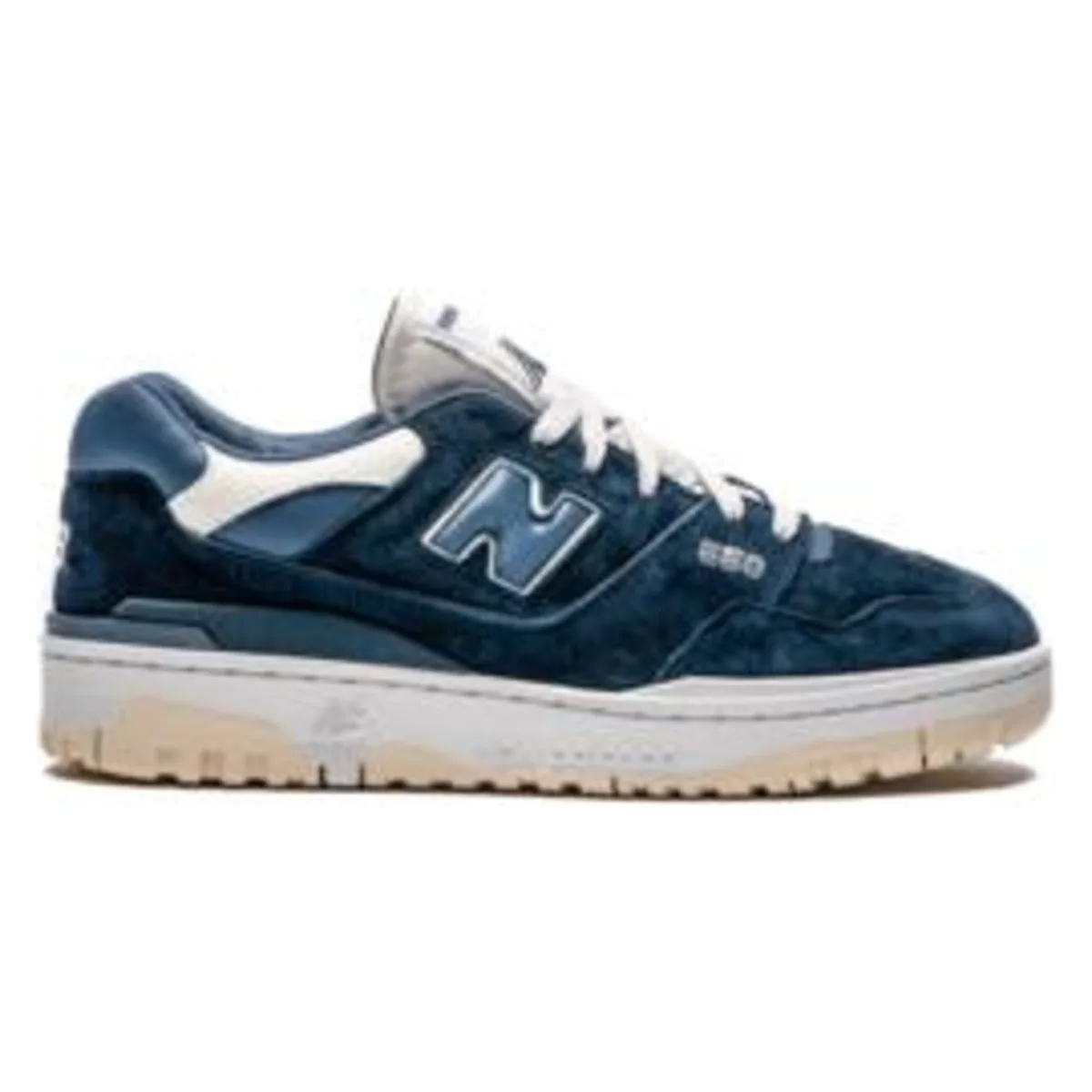 New Balance 550 Natural Indigo Suede