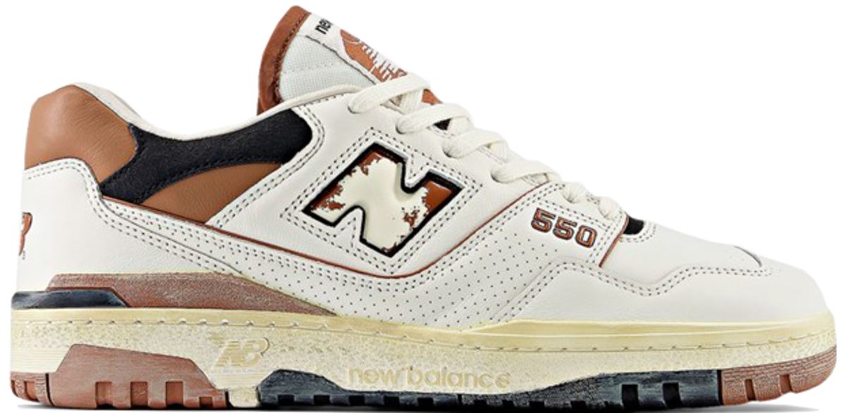 New balance top 424 classic brown