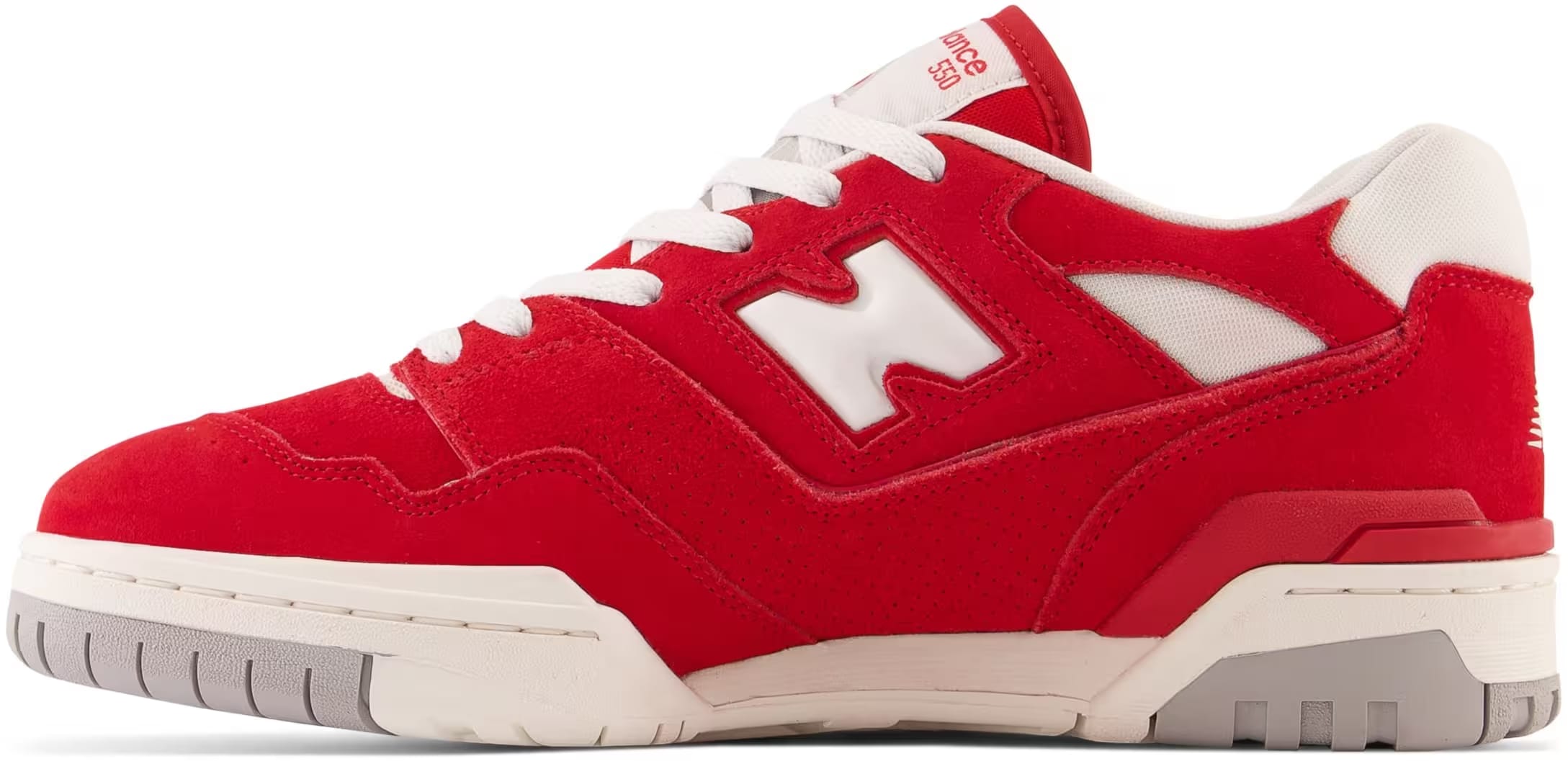 New Balance 550 Suede Pack Team Red