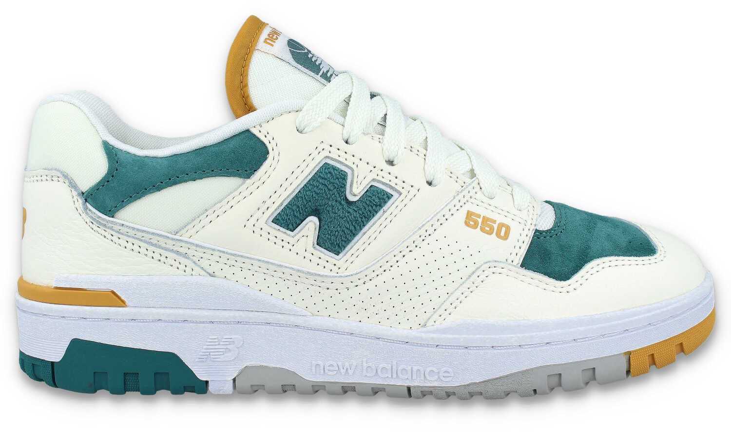 New Balance 550 Green Mustard