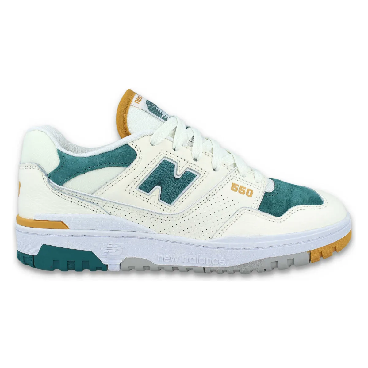 New Balance 550 Green Mustard