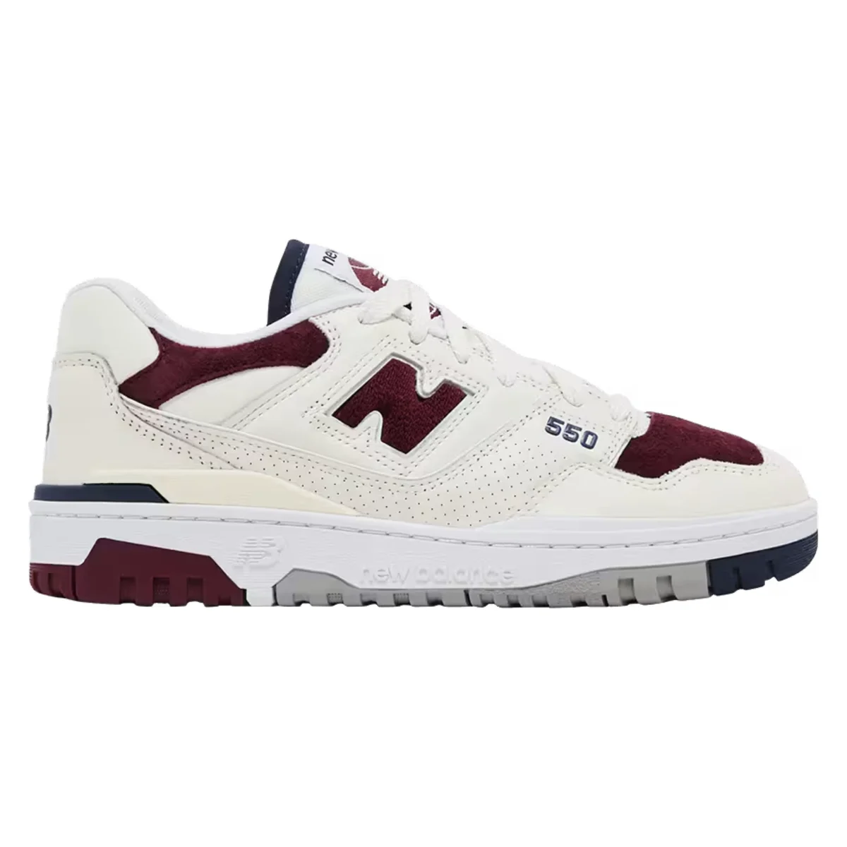 New Balance 550 Maroon Navy