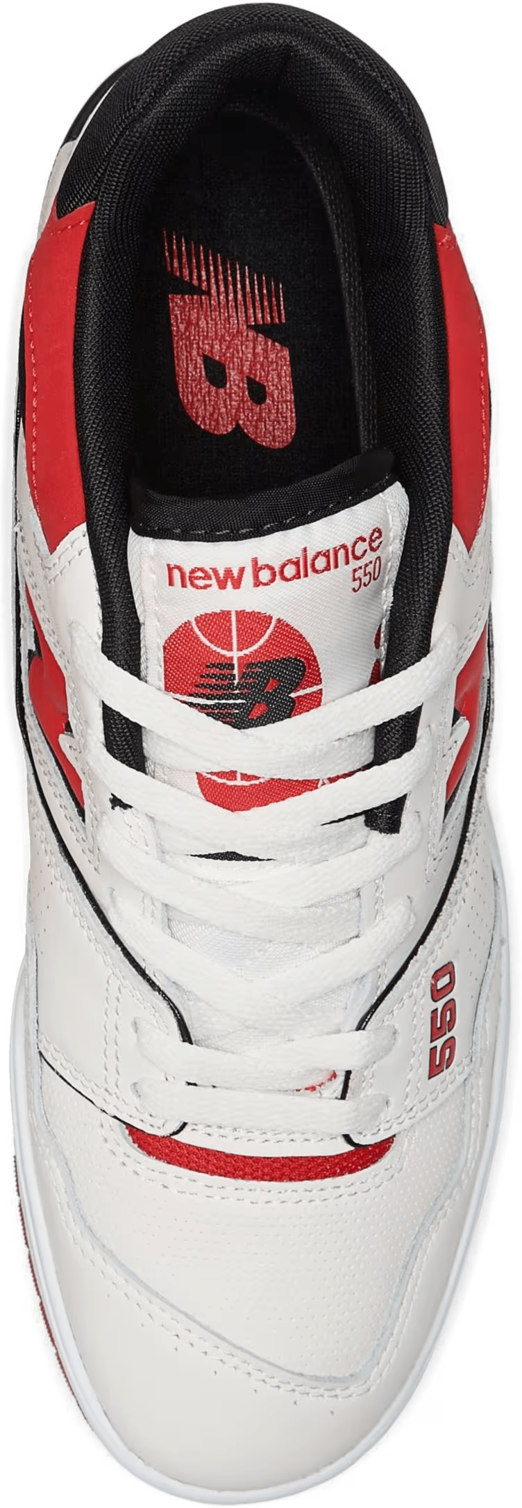 New Balance 550 Sea Salt True Red