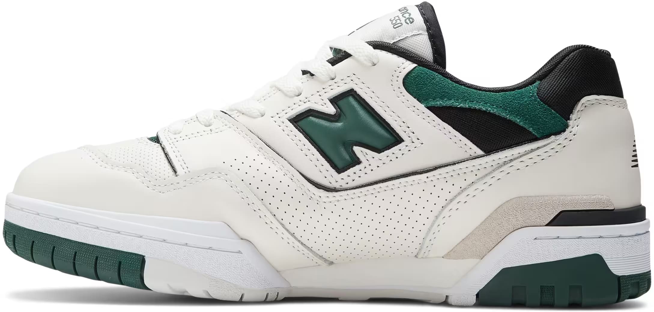 New Balance 550 Sea Salt Pine Green